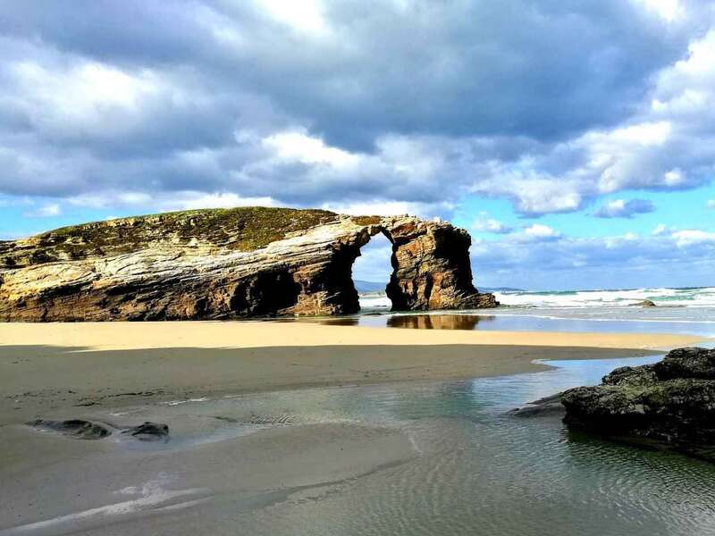 EL PODER DE LA ENERGIA TELRICA EN PLAYA DE LAS CATEDRALES 